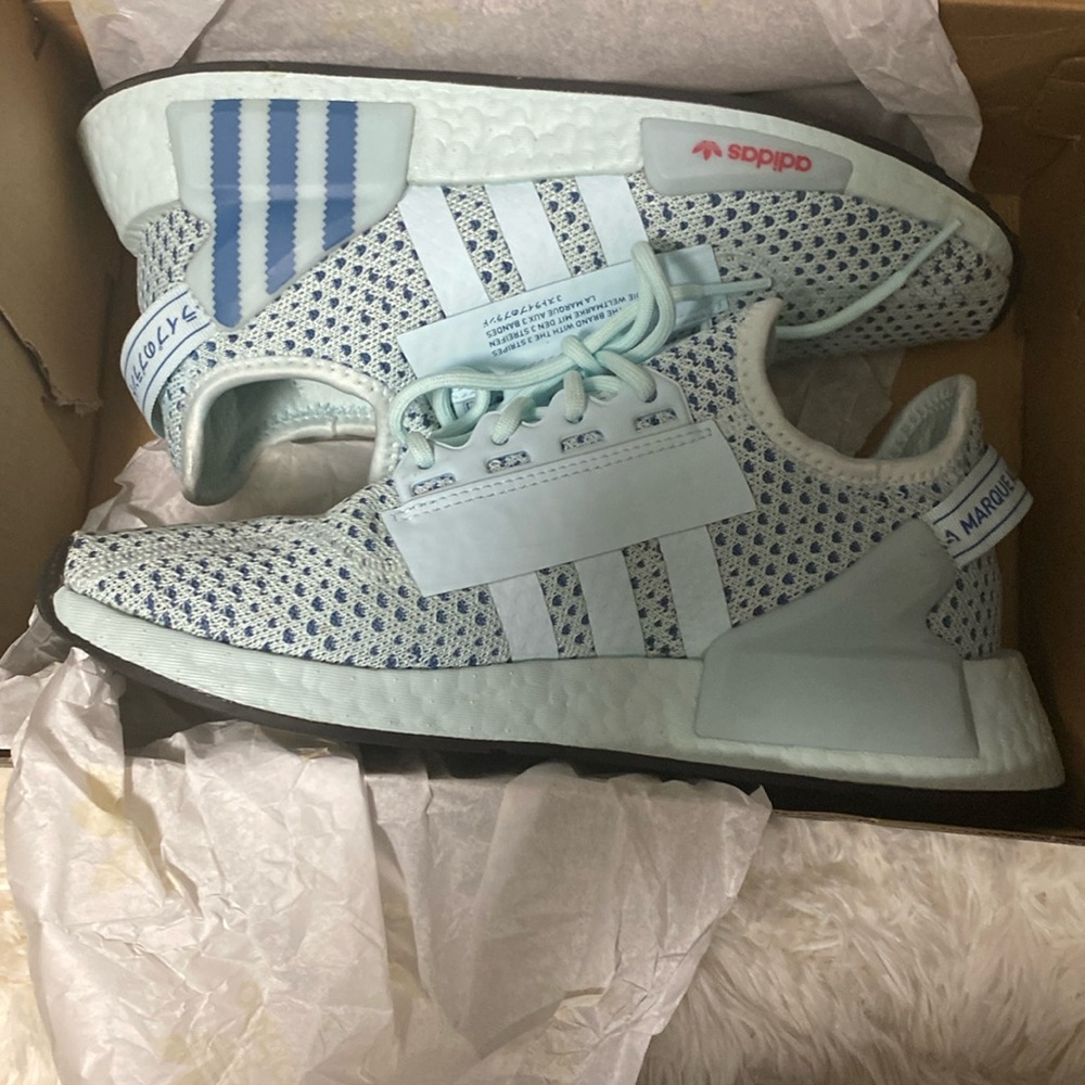 adidas almost blue size 6 1/2 women’s